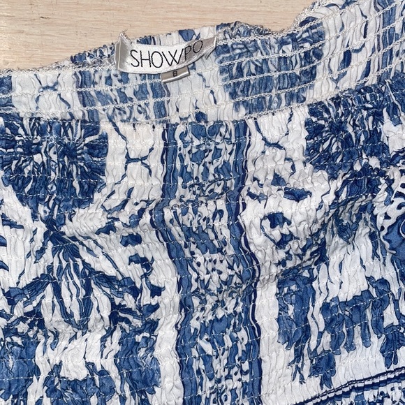 Showpo off-the-shoulder top w flared sleeves - Picture 3 of 3